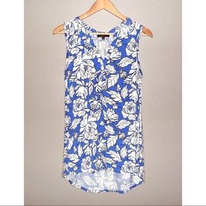 Dalia High Low Sleeveless Tunic NWOT